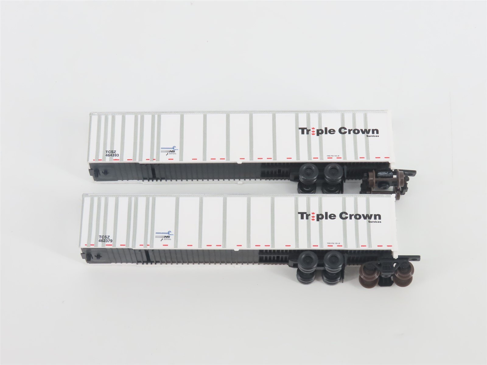 N Deluxe Innovations 180120 Triple Crown Services RoadRailer Trailer 10-Pack
