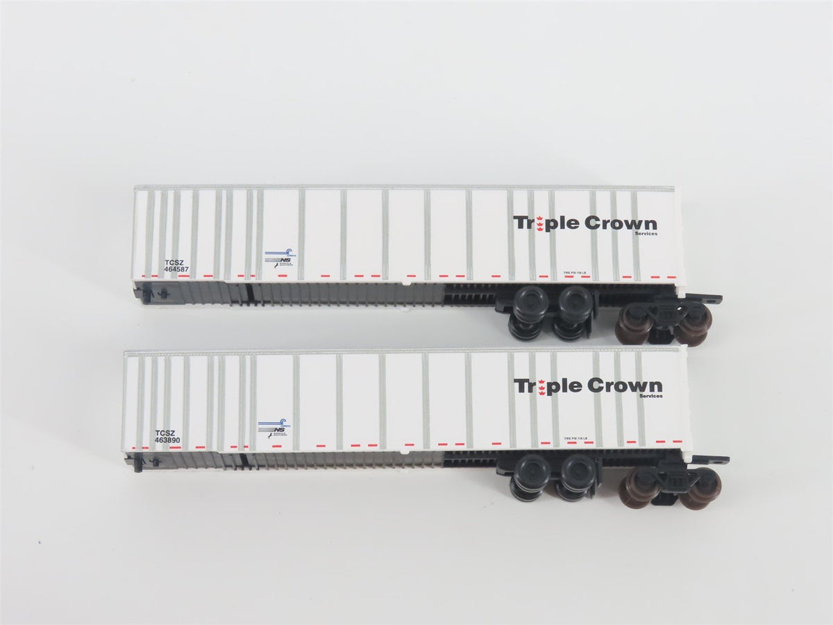 N Deluxe Innovations 180120 Triple Crown Services RoadRailer Trailer 10-Pack