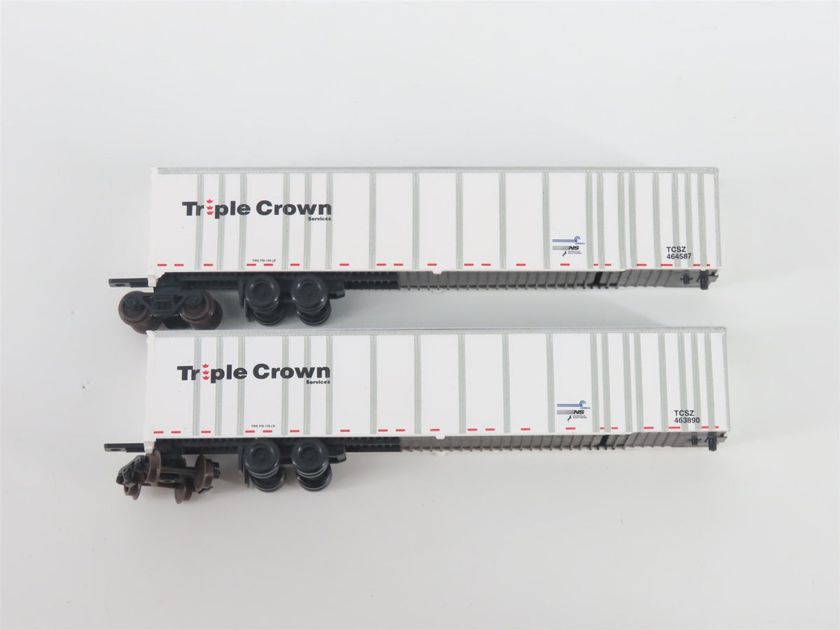 N Deluxe Innovations 180120 Triple Crown Services RoadRailer Trailer 10-Pack