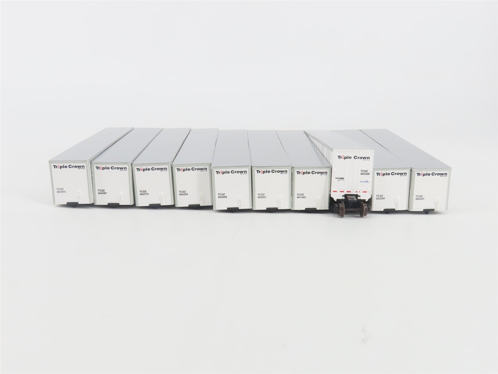 N Deluxe Innovations 180120 Triple Crown Services RoadRailer Trailer 10-Pack