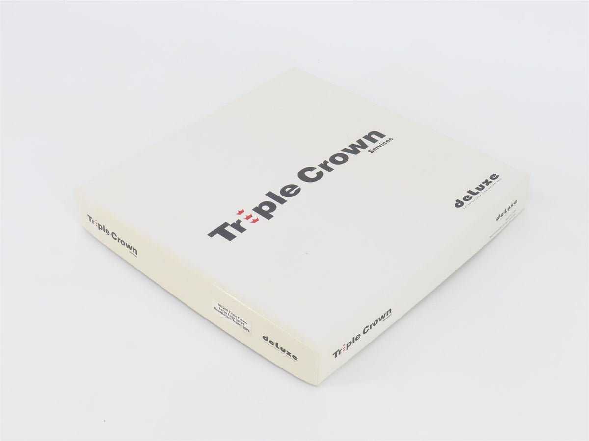 N Deluxe Innovations 180200 Triple Crown &quot;Large Logo&quot; RoadRailer Trailer 10-Pack