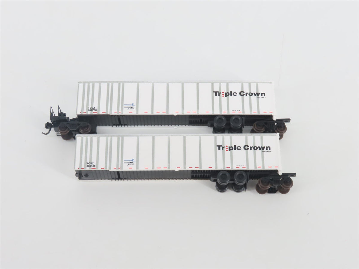 N Deluxe Innovations 180130 Triple Crown Services RoadRailer Trailer 10-Pack