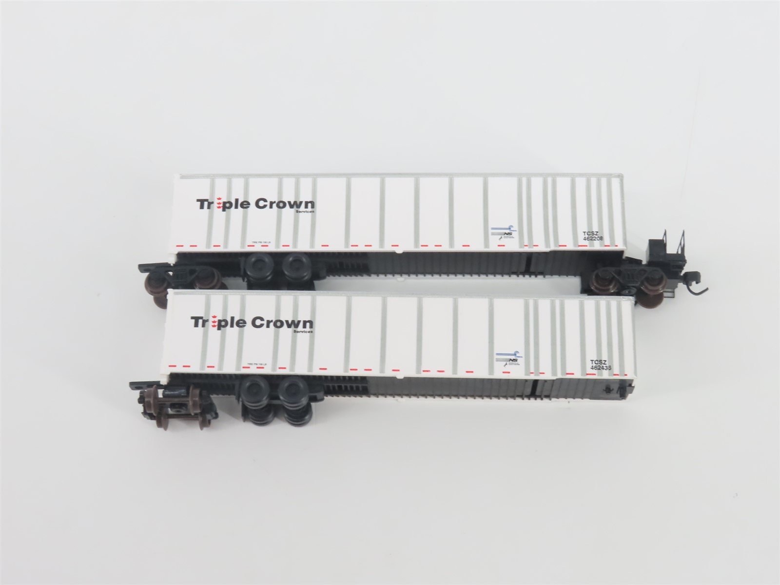 N Deluxe Innovations 180130 Triple Crown Services RoadRailer Trailer 10-Pack