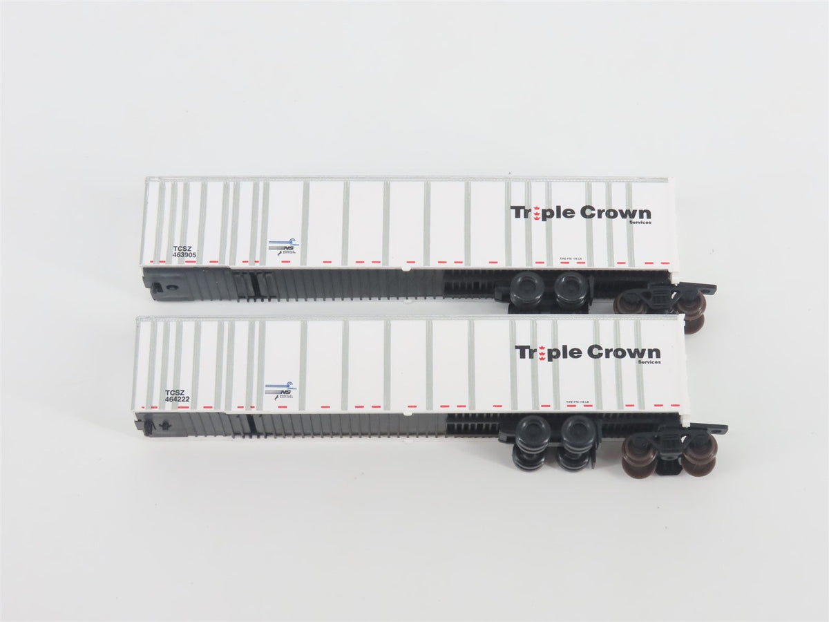 N Deluxe Innovations 180130 Triple Crown Services RoadRailer Trailer 10-Pack