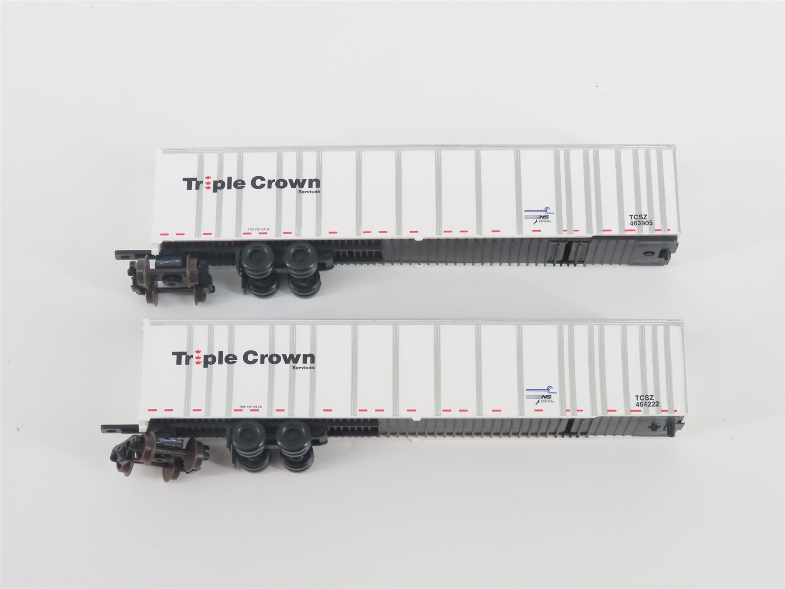 N Deluxe Innovations 180130 Triple Crown Services RoadRailer Trailer 10-Pack