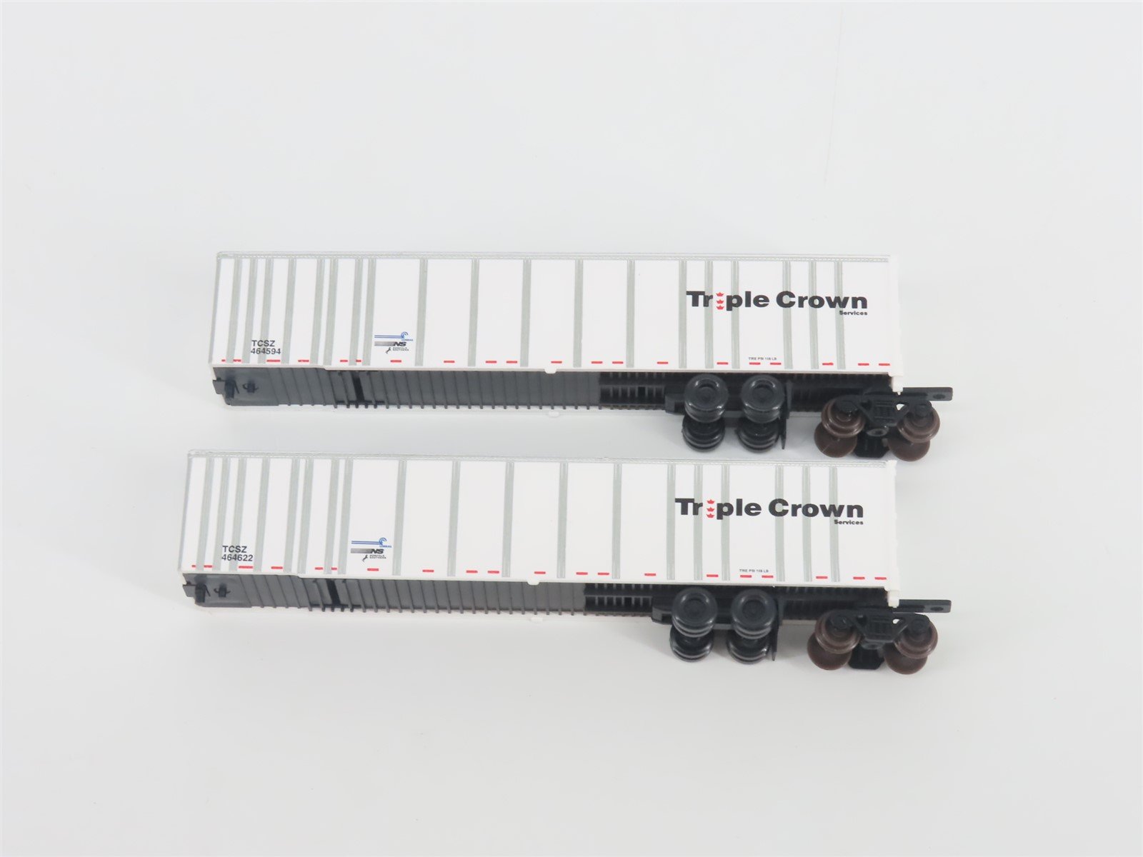 N Deluxe Innovations 180130 Triple Crown Services RoadRailer Trailer 10-Pack