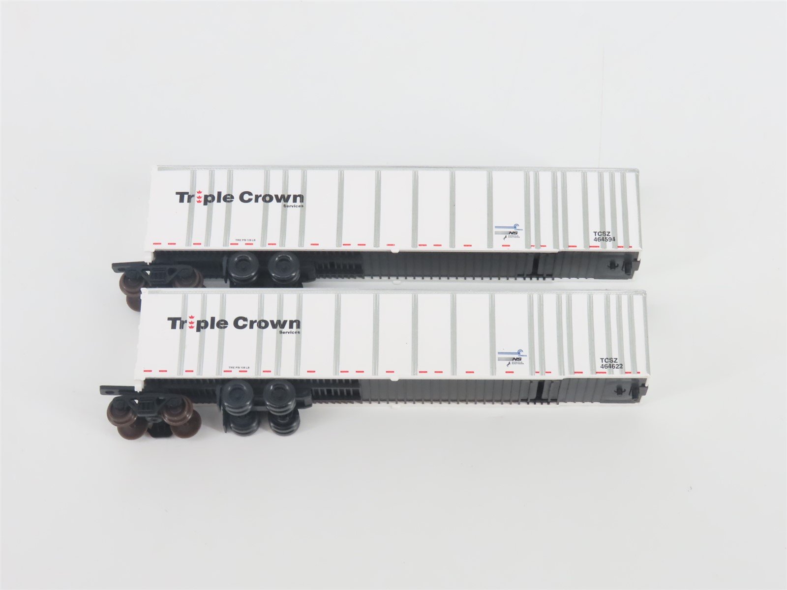 N Deluxe Innovations 180130 Triple Crown Services RoadRailer Trailer 10-Pack