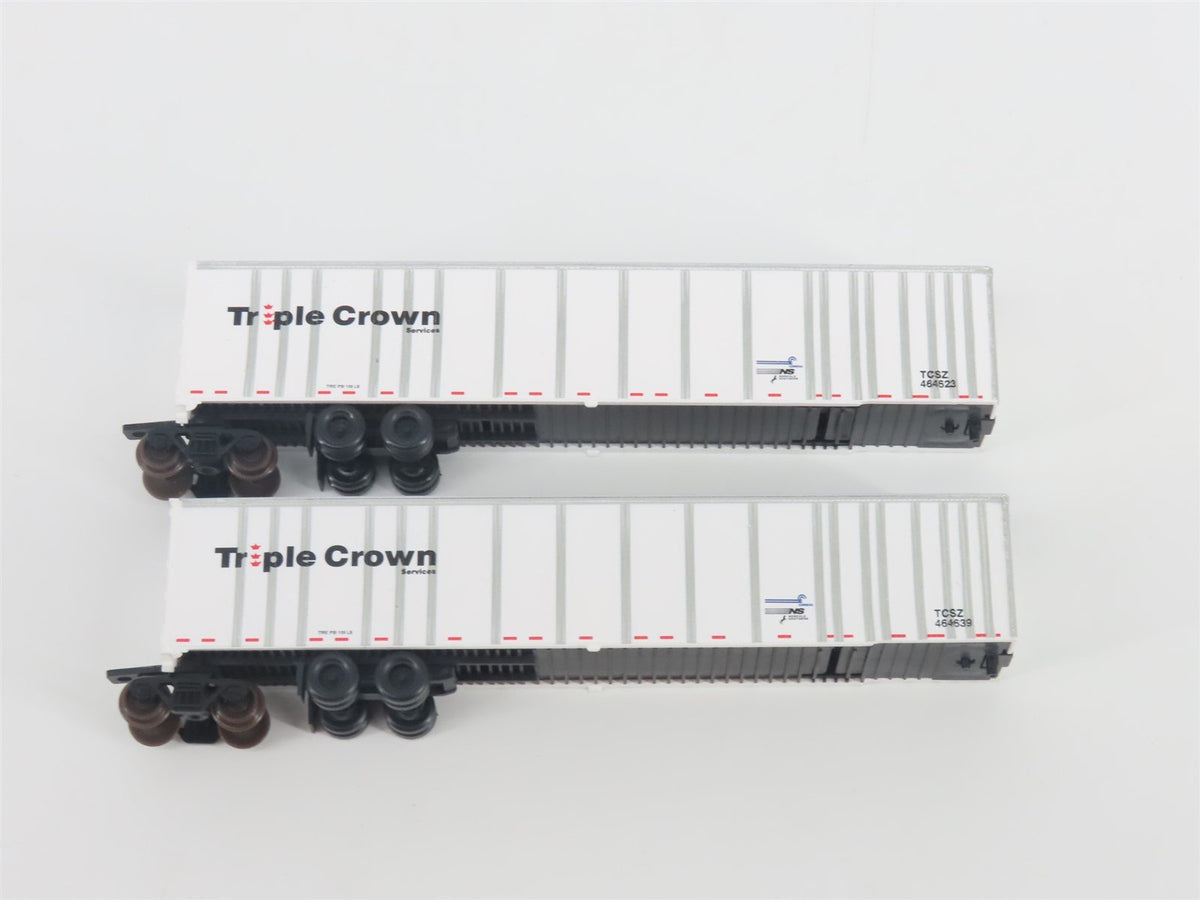 N Deluxe Innovations 180130 Triple Crown Services RoadRailer Trailer 10-Pack