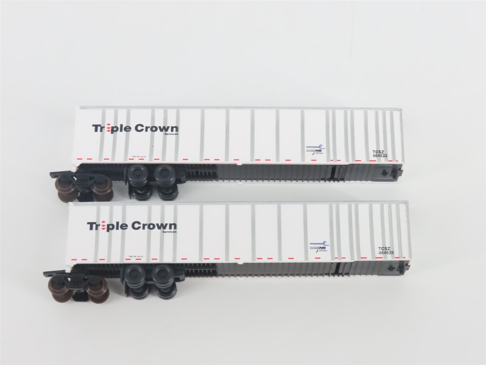 N Deluxe Innovations 180130 Triple Crown Services RoadRailer Trailer 10-Pack