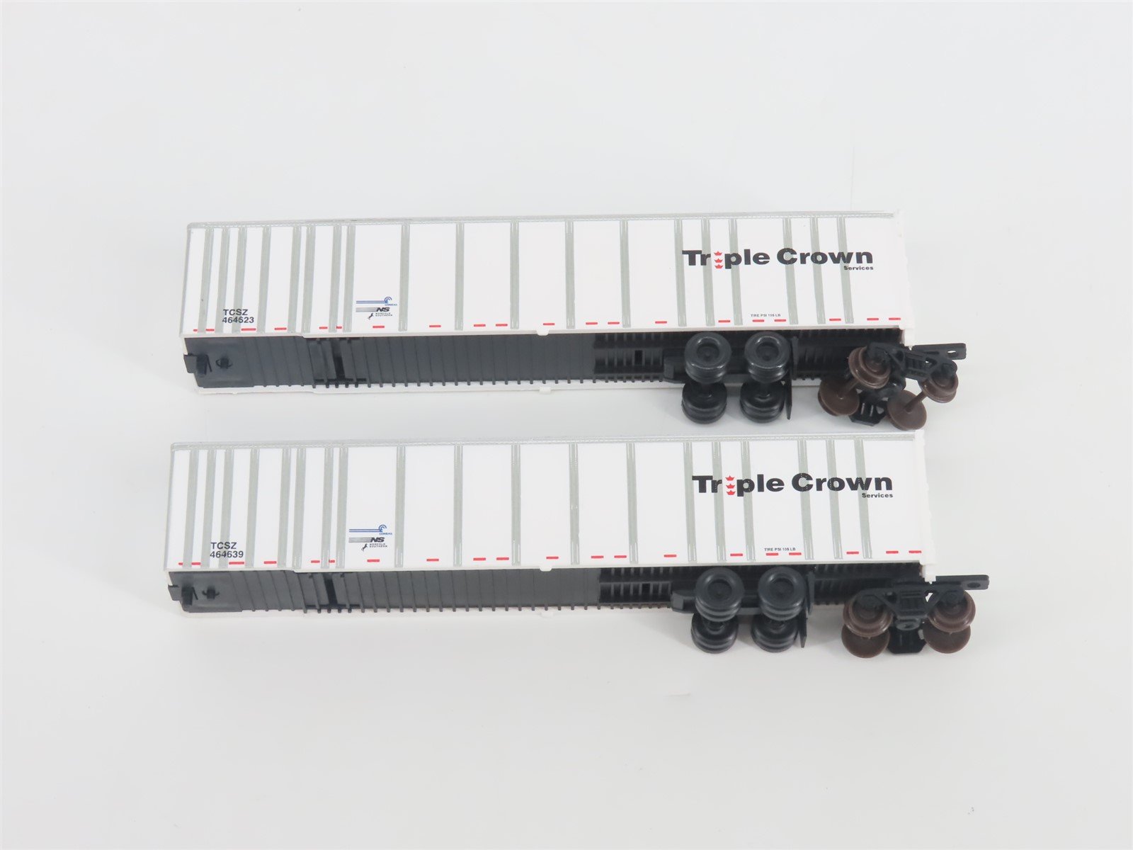 N Deluxe Innovations 180130 Triple Crown Services RoadRailer Trailer 10-Pack