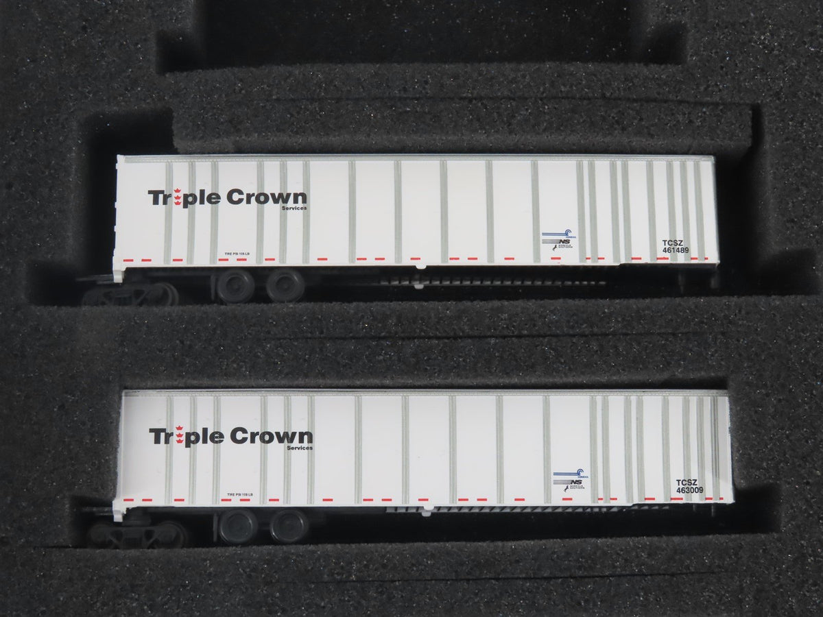 N Deluxe Innovations 180120 Triple Crown Services RoadRailer Trailer 10-Pack