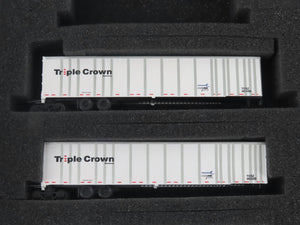 N Deluxe Innovations 180120 Triple Crown Services RoadRailer Trailer 10-Pack