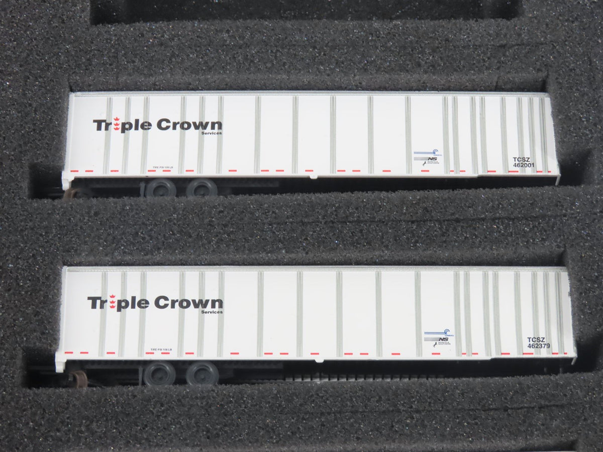 N Deluxe Innovations 180120 Triple Crown Services RoadRailer Trailer 10-Pack