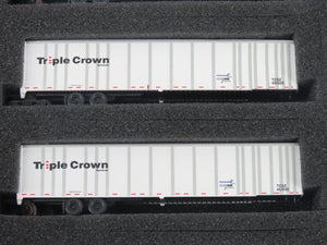 N Deluxe Innovations 180120 Triple Crown Services RoadRailer Trailer 10-Pack