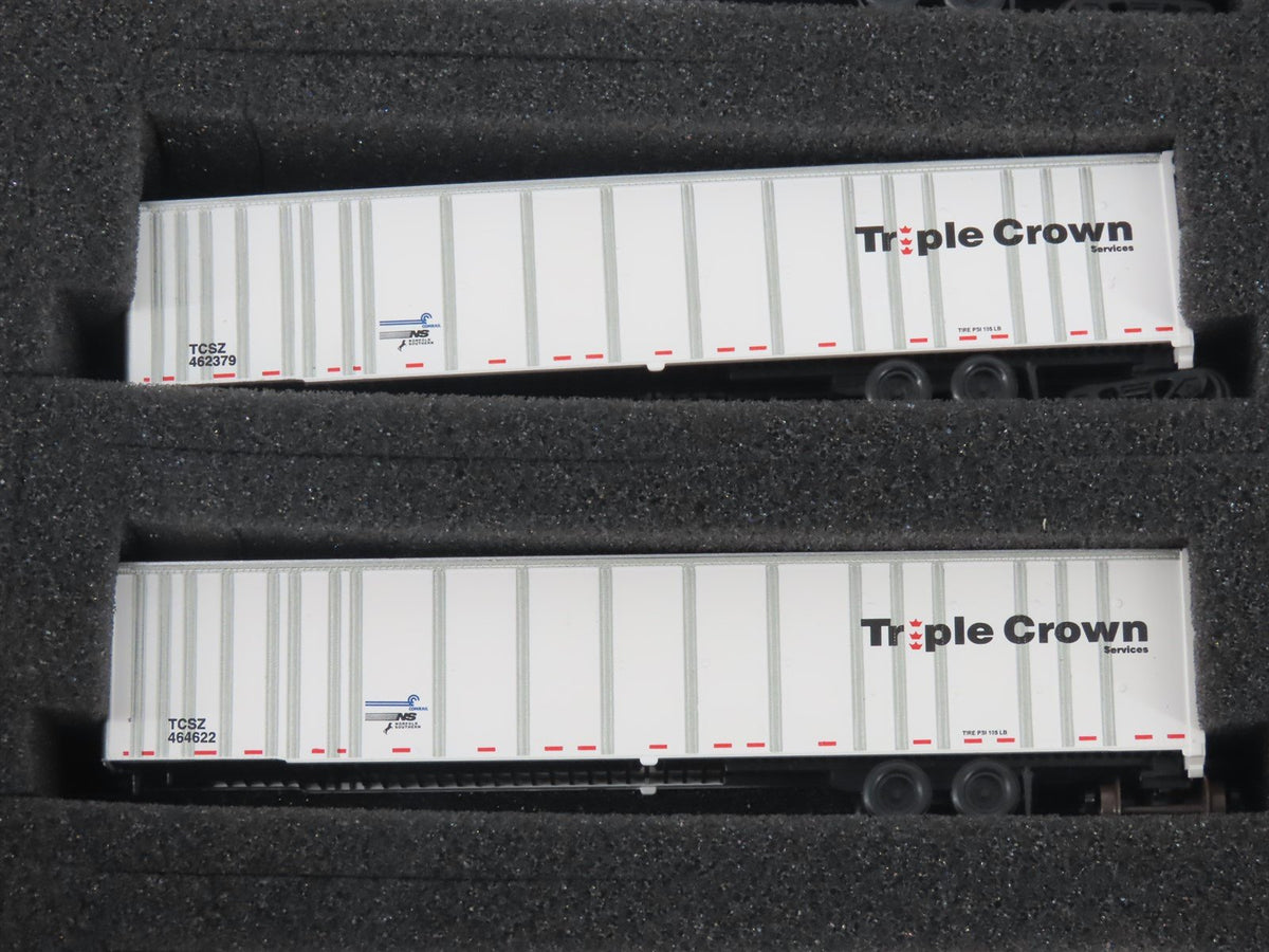 N Deluxe Innovations 180120 Triple Crown Services RoadRailer Trailer 10-Pack