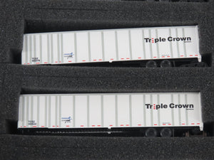 N Deluxe Innovations 180120 Triple Crown Services RoadRailer Trailer 10-Pack