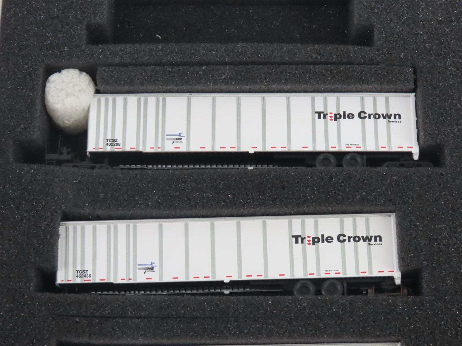 N Deluxe Innovations 180130 Triple Crown Services RoadRailer Trailer 10-Pack