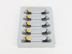 N Scale Athearn 10464 JECX Jeffrey Energy Center BethGon Coalporter 5-Pack