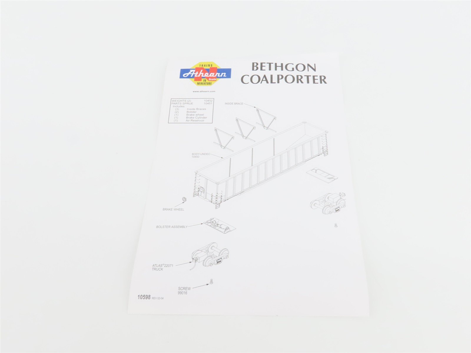 N Scale Athearn 10464 JECX Jeffrey Energy Center BethGon Coalporter 5-Pack