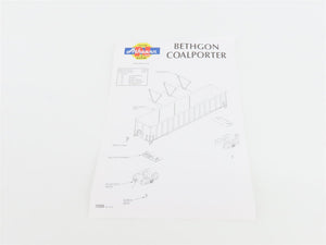 N Scale Athearn 10464 JECX Jeffrey Energy Center BethGon Coalporter 5-Pack