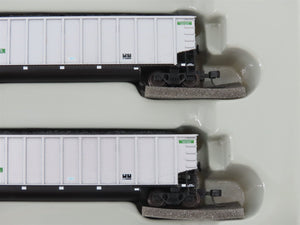 N Scale Athearn 10452 BN Burlington Northern BethGon Coalporter w/ Load 5-Pack