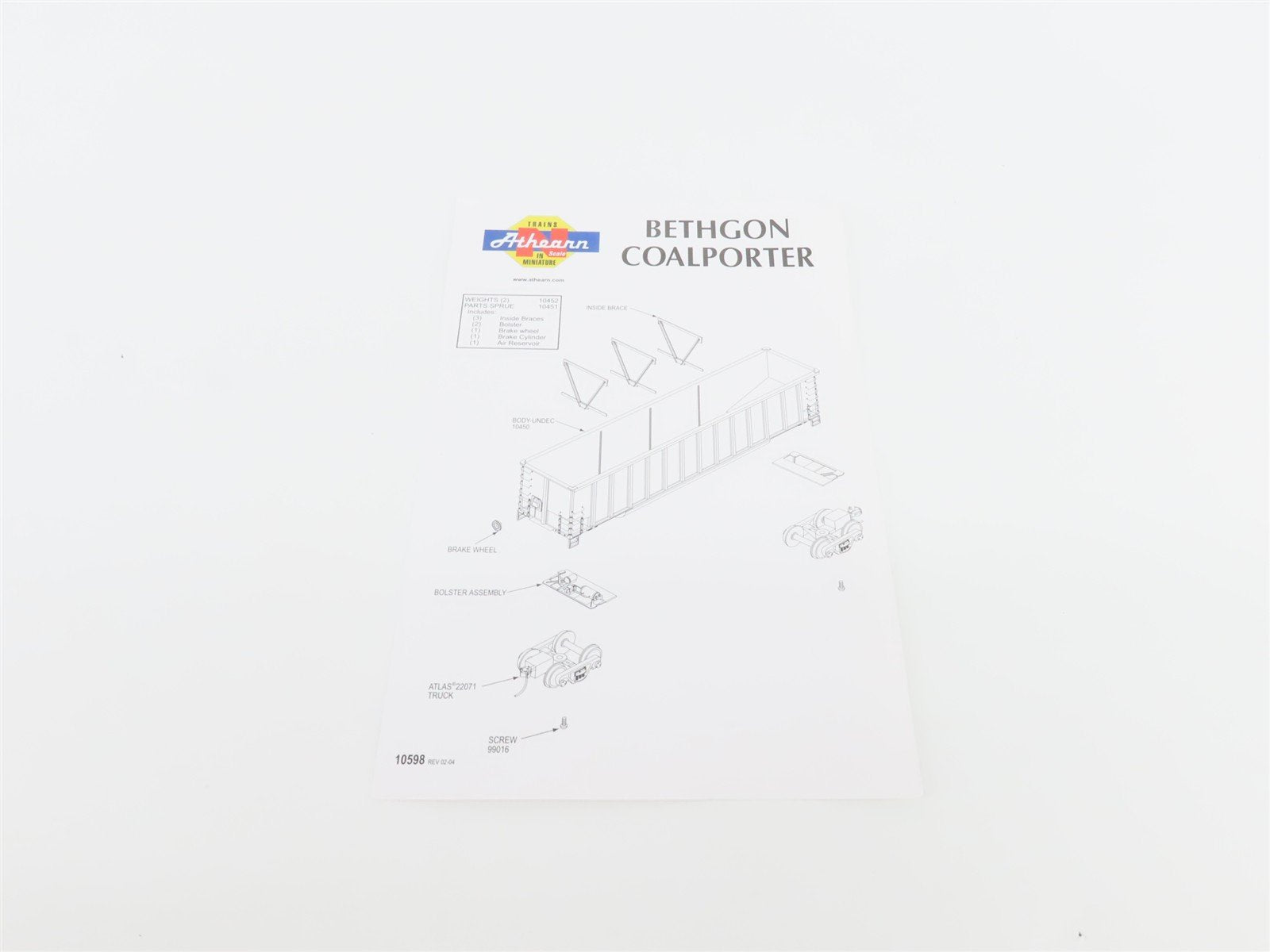 N Scale Athearn 10452 BN Burlington Northern BethGon Coalporter w/ Load 5-Pack