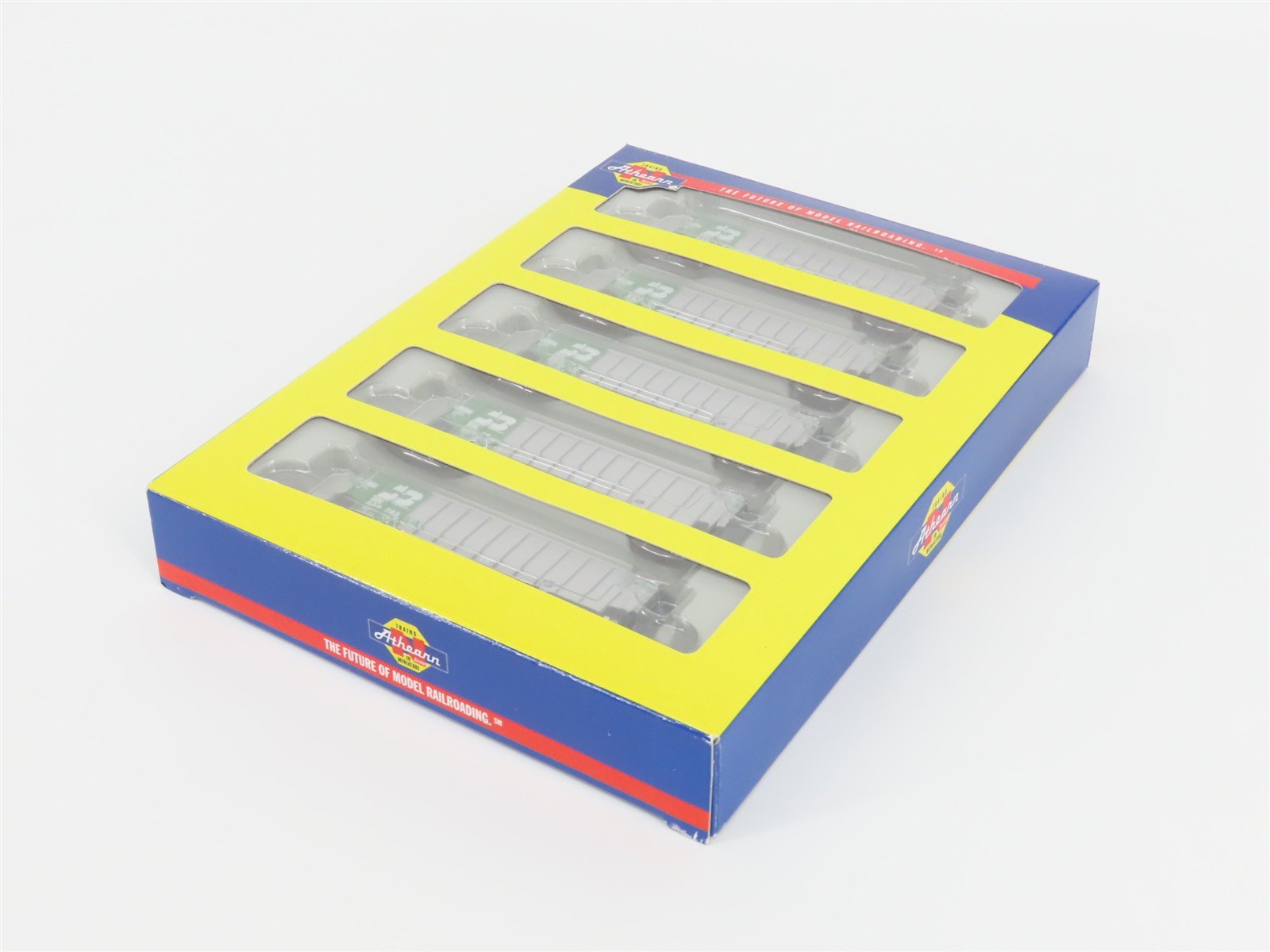 N Scale Athearn 10452 BN Burlington Northern BethGon Coalporter w/ Load 5-Pack