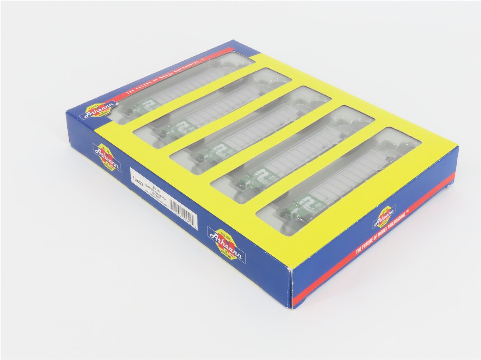 N Scale Athearn 10452 BN Burlington Northern BethGon Coalporter w/ Load 5-Pack