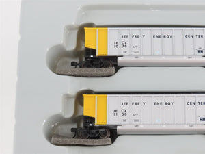 N Scale Athearn 10463 JECX Jeffrey Energy Center BethGon Coalporter 5-Pack