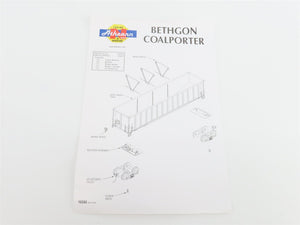 N Scale Athearn 10463 JECX Jeffrey Energy Center BethGon Coalporter 5-Pack