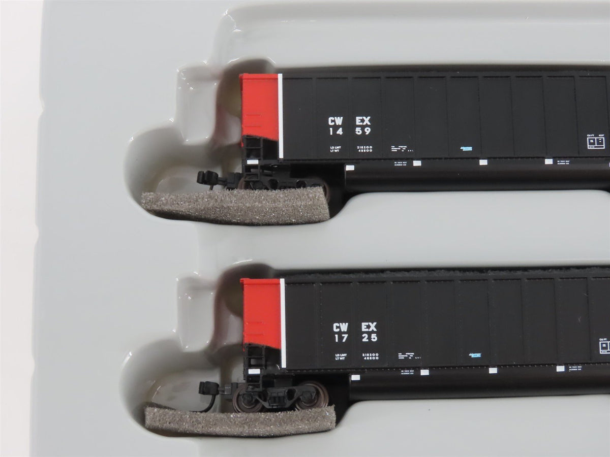 N Scale Athearn 10468 CWEX Commonwealth Edison BethGon Coalporter w/ Load 5-Pack