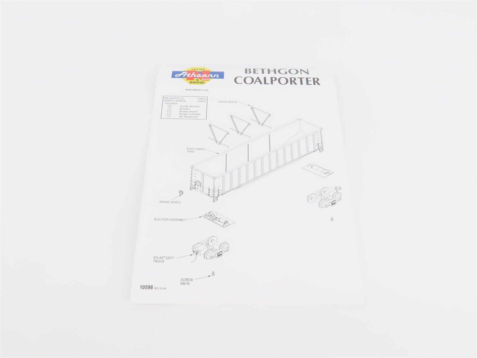 N Scale Athearn 10468 CWEX Commonwealth Edison BethGon Coalporter w/ Load 5-Pack