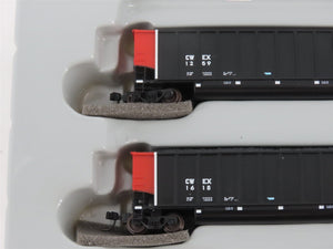 N Scale Athearn 10467 CWEX Commonwealth Edison BethGon Coalporter w/ Load 5-Pack