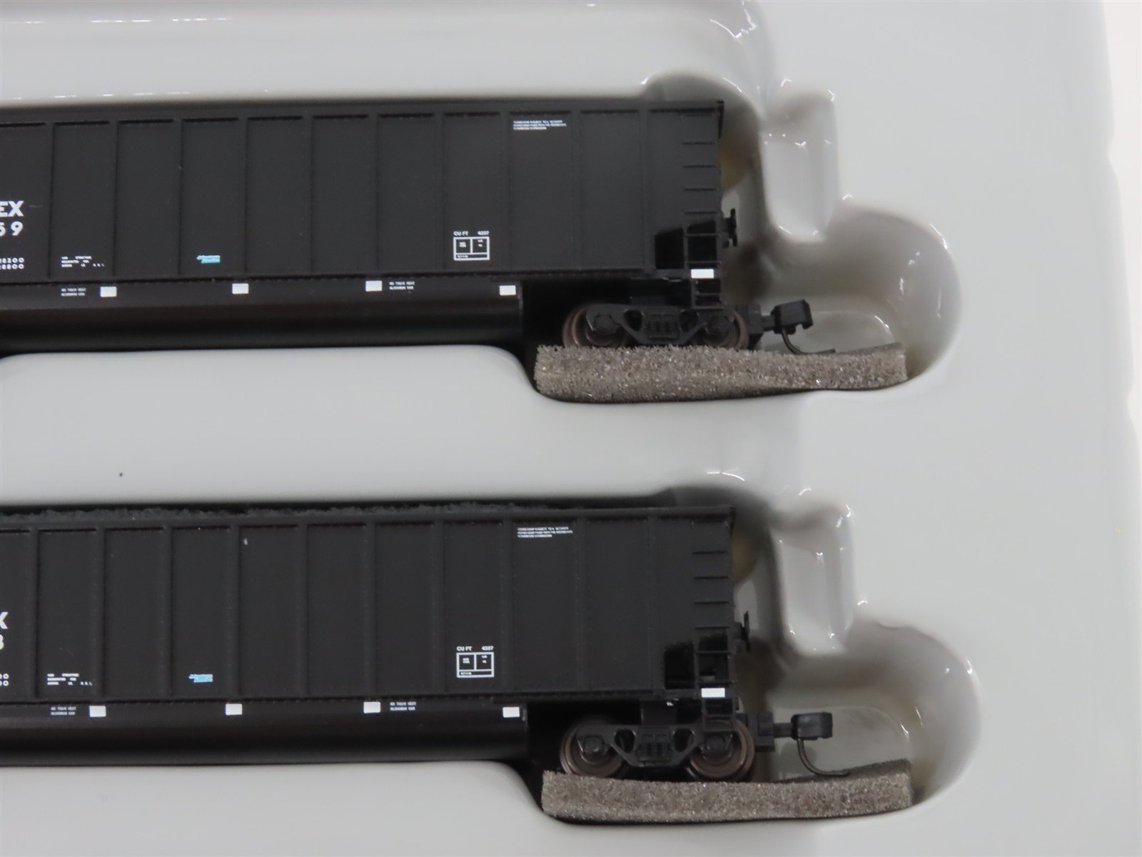 N Scale Athearn 10467 CWEX Commonwealth Edison BethGon Coalporter w/ Load 5-Pack