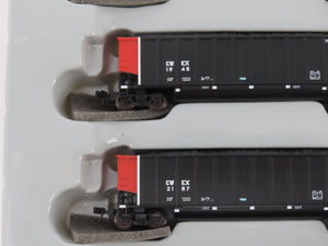 N Scale Athearn 10467 CWEX Commonwealth Edison BethGon Coalporter w/ Load 5-Pack