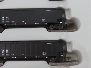 N Scale Athearn 10467 CWEX Commonwealth Edison BethGon Coalporter w/ Load 5-Pack