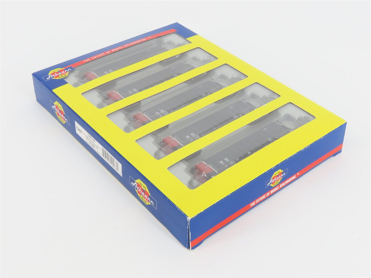 N Scale Athearn 10467 CWEX Commonwealth Edison BethGon Coalporter w/ Load 5-Pack