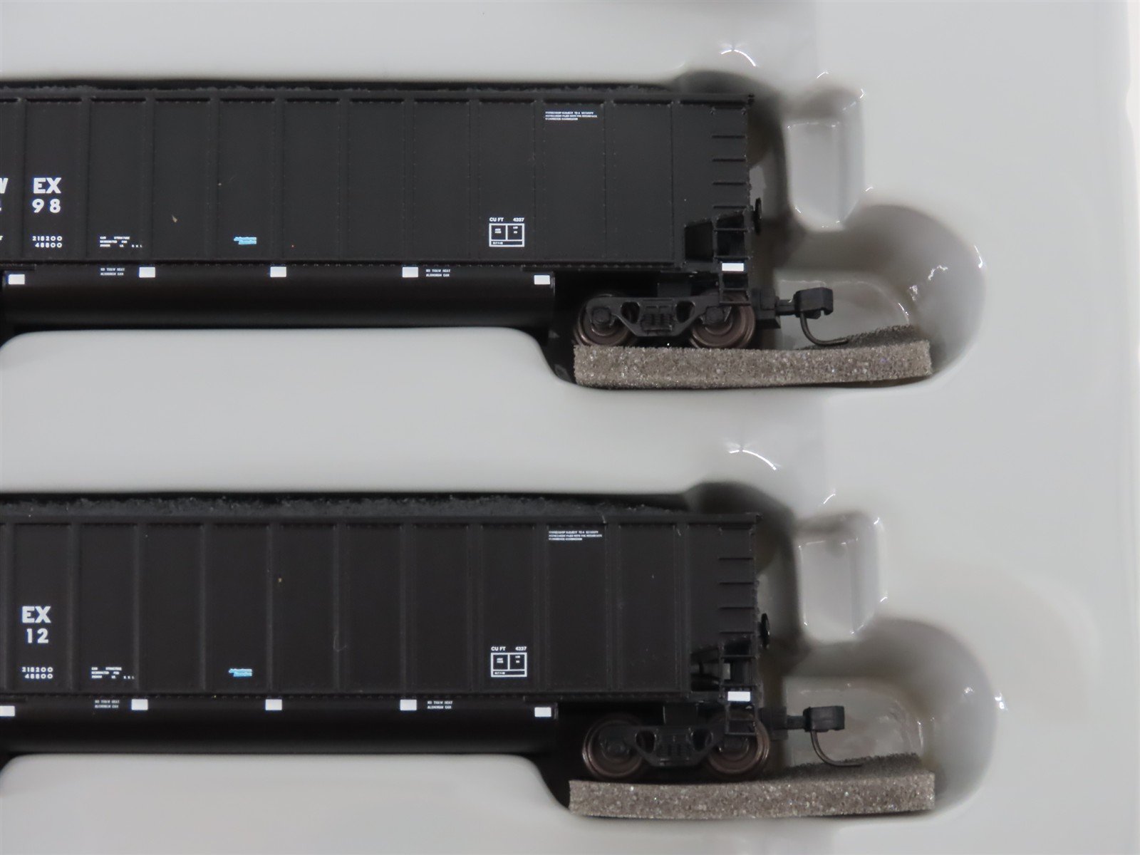 N Scale Athearn 10466 CWEX Commonwealth Edison BethGon Coalporter w/ Load 5-Pack