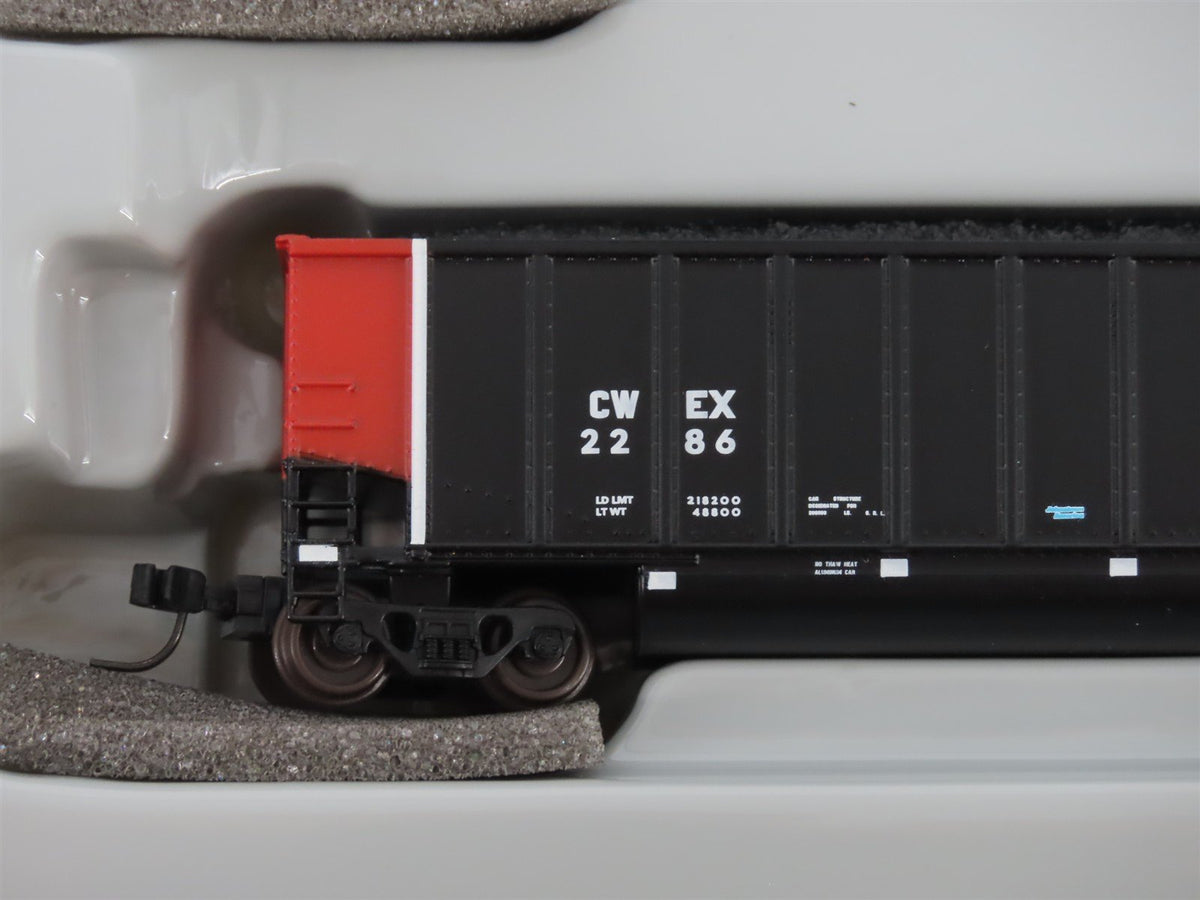 N Scale Athearn 10466 CWEX Commonwealth Edison BethGon Coalporter w/ Load 5-Pack