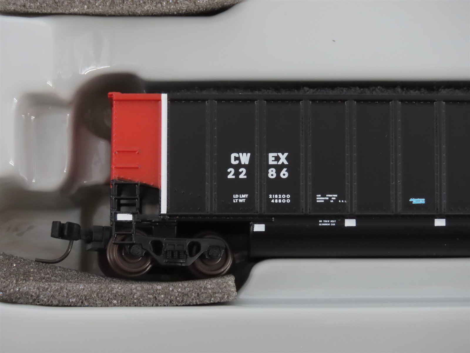 N Scale Athearn 10466 CWEX Commonwealth Edison BethGon Coalporter w/ Load 5-Pack