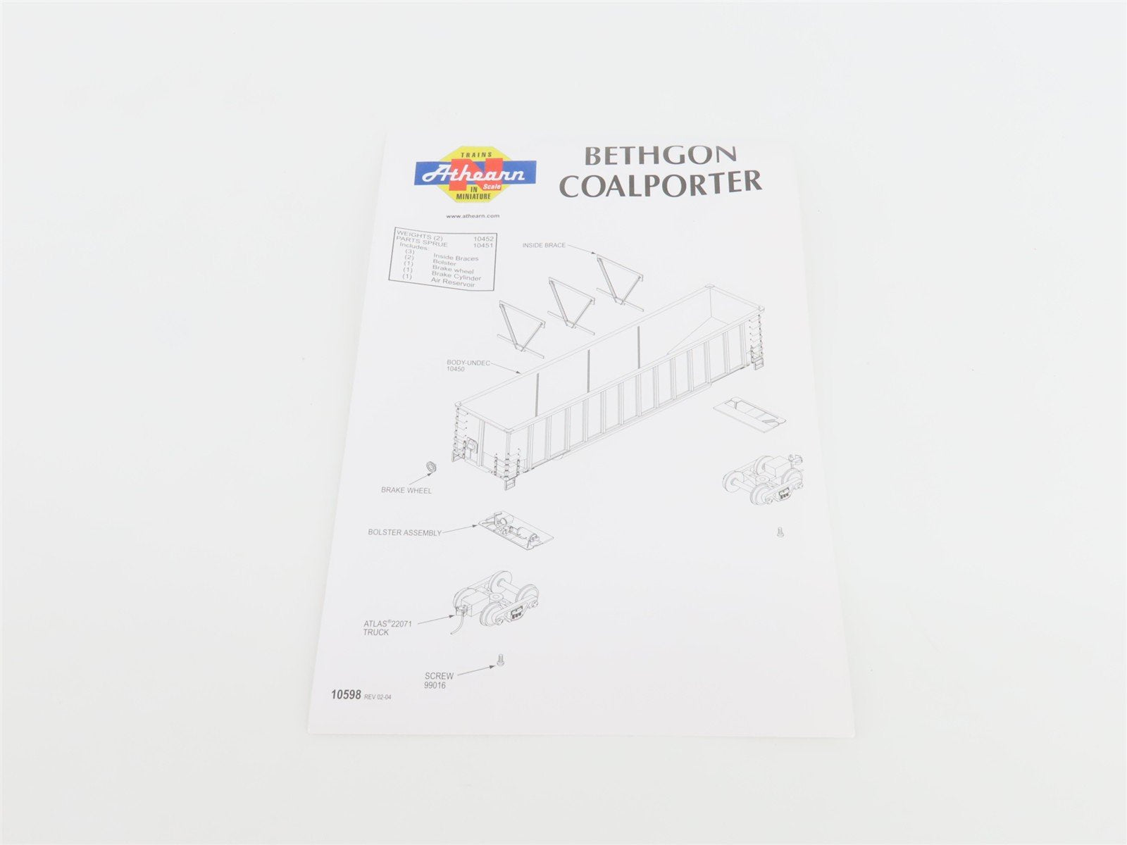 N Scale Athearn 10466 CWEX Commonwealth Edison BethGon Coalporter w/ Load 5-Pack