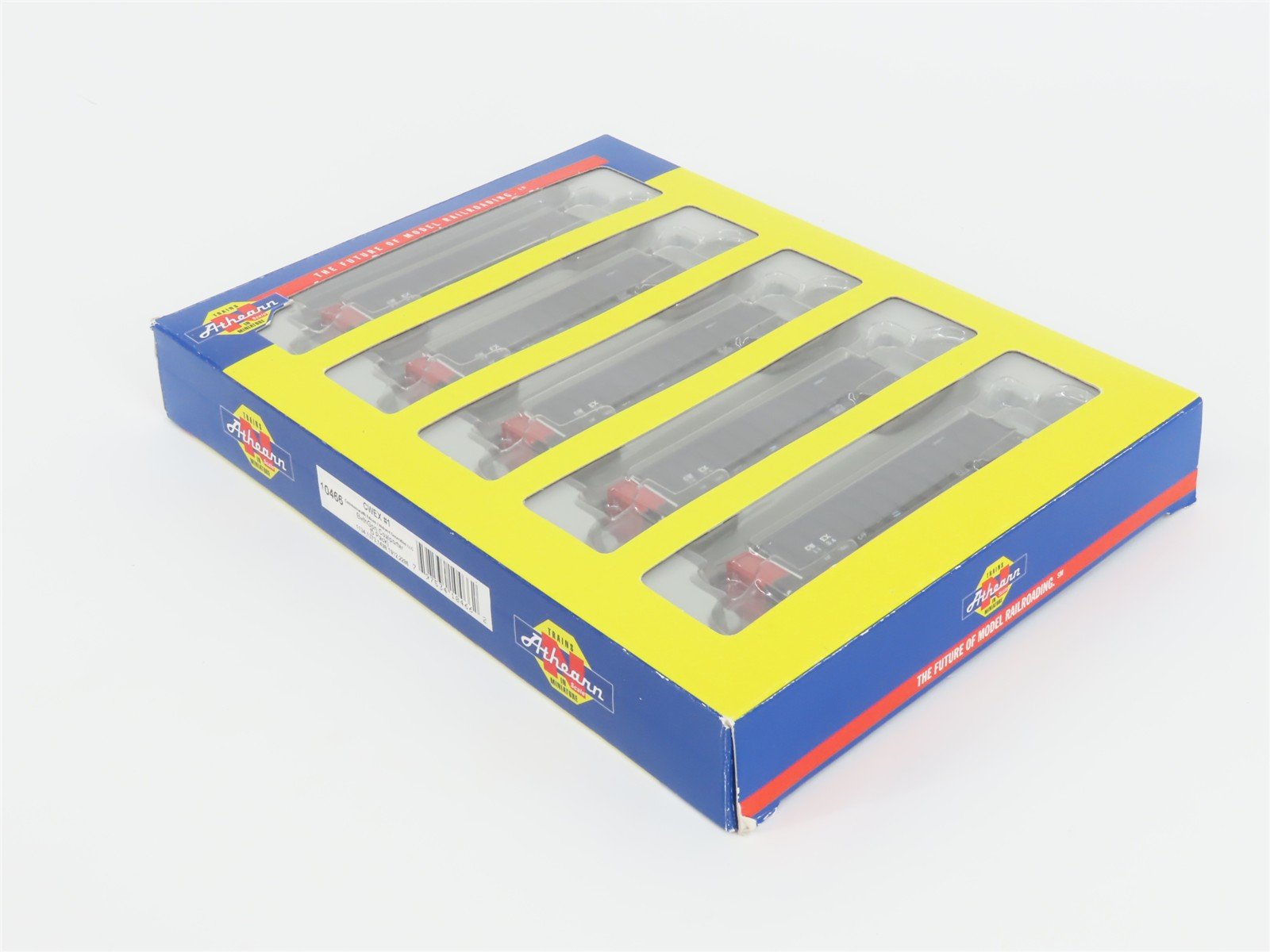 N Scale Athearn 10466 CWEX Commonwealth Edison BethGon Coalporter w/ Load 5-Pack