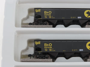 N Scale Athearn 11068 B&O Chessie System 40' 3-Bay Hopper w/ Load 5-Pack