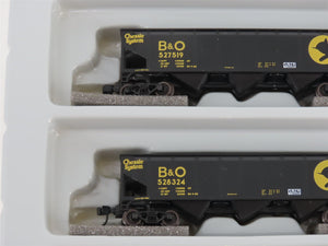 N Scale Athearn 11068 B&O Chessie System 40' 3-Bay Hopper w/ Load 5-Pack