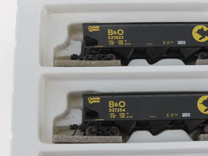 N Scale Athearn 11067 B&O Chessie System 40' 3-Bay Hopper w/ Load 5-Pack