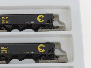 N Scale Athearn 11067 B&O Chessie System 40' 3-Bay Hopper w/ Load 5-Pack