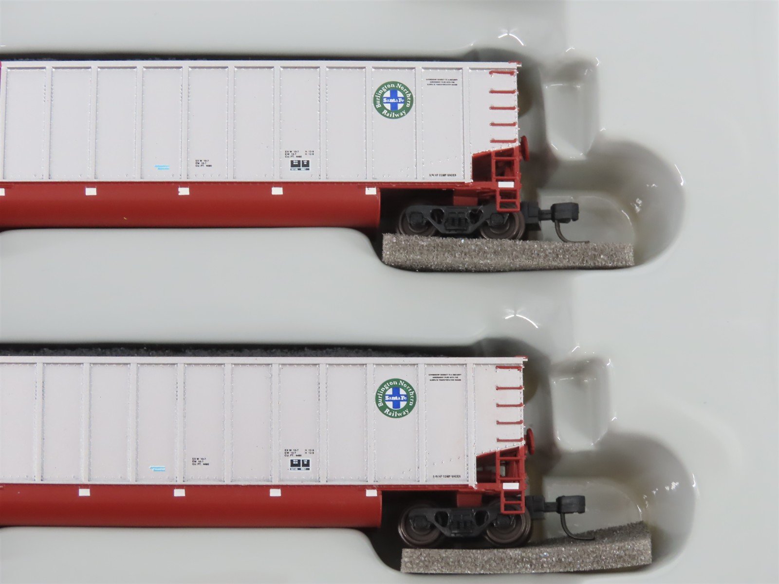 N Scale Athearn 10454 BNSF Railway BethGon Coalporter w/ Load 5-Pack