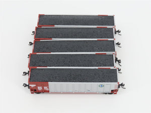 N Scale Athearn 10454 BNSF Railway BethGon Coalporter w/ Load 5-Pack