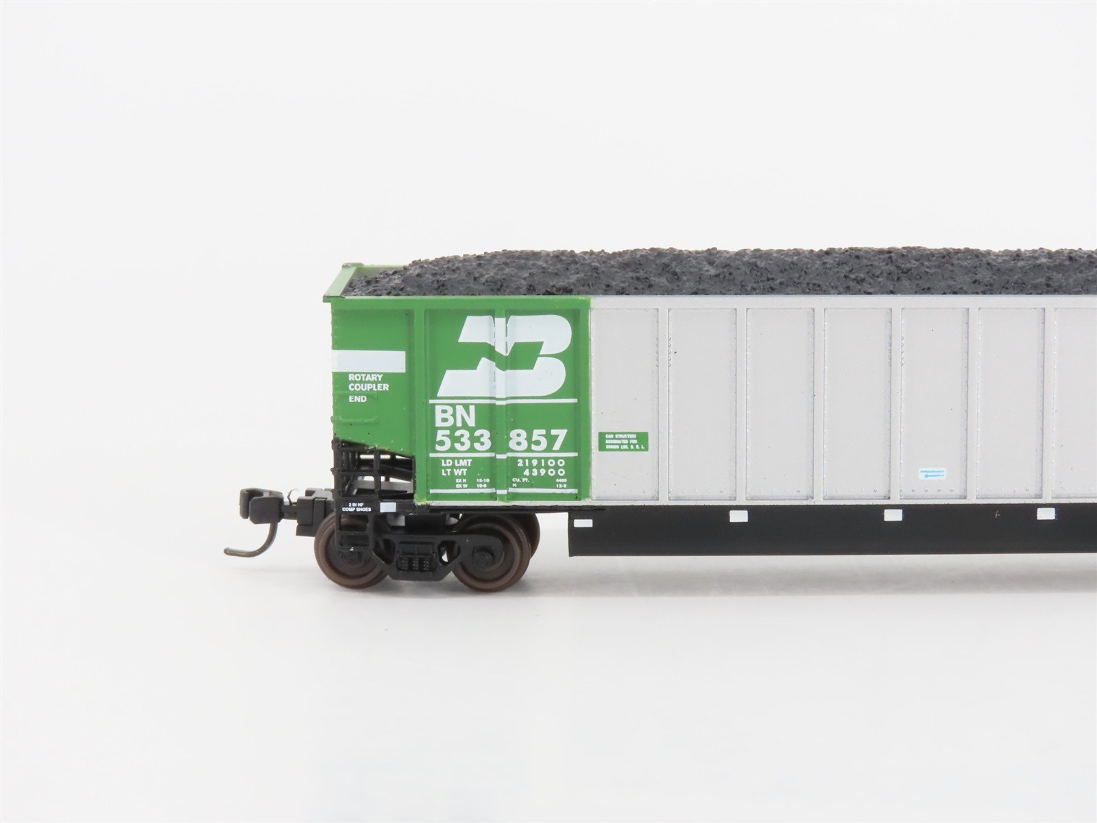 N Scale Athearn 10453 BN Burlington Northern BethGon Coalporter w/ Load 5-Pack