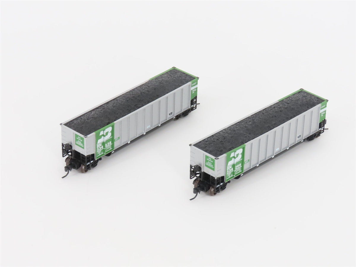N Scale Athearn 10453 BN Burlington Northern BethGon Coalporter w/ Load 5-Pack